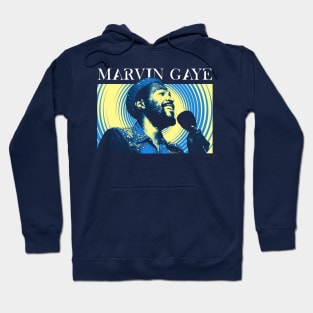 Classic Marvin Gaye Light Blue Hoodie